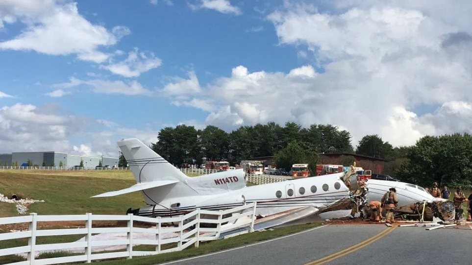 ΗΠΑ: Δύο νεκροί από συντριβή Falcon 50 στη Νότια Καρολίνα